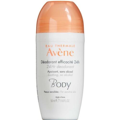 Køb Avène Body 24H Deodorant Roll-On 50 ml online hos apotekeren.dk