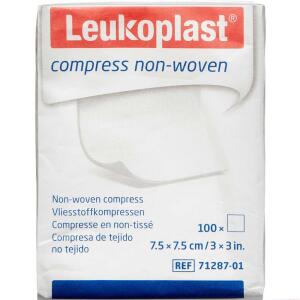 Køb Leukoplast Compress Non-Woven NST ( 7,5x7,5 cm) 100 stk. online hos apotekeren.dk