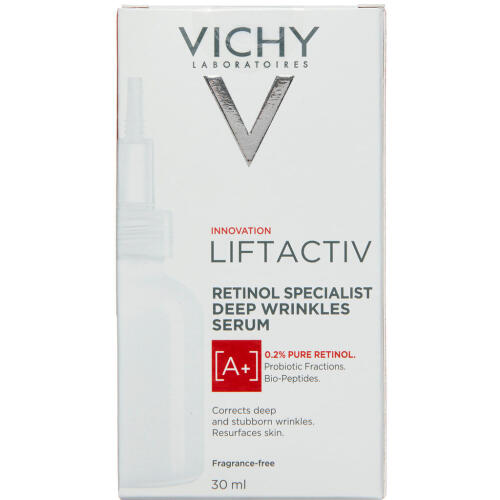 Køb Vichy Liftactiv Retinol Serum 30 ml online hos apotekeren.dk