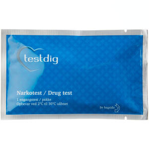 Køb Testdig Multi Narkotest MN12 1 stk. online hos apotekeren.dk
