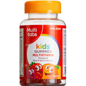 Køb Multi-Tabs Kids Gummies Multi Berry 60 stk. online hos apotekeren.dk