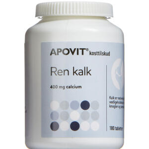 Køb APOVIT REN KALK TABL online hos apotekeren.dk