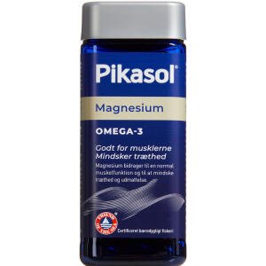 Køb Pikasol Omega-3 Magnesium 120 stk online hos apotekeren.dk