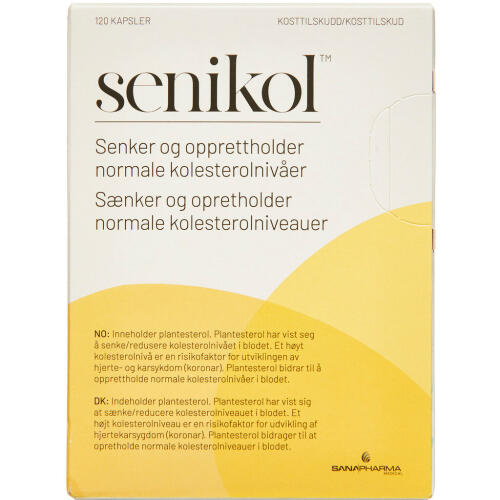 Køb Senikol Softgel Kapsler 120 stk. online hos apotekeren.dk