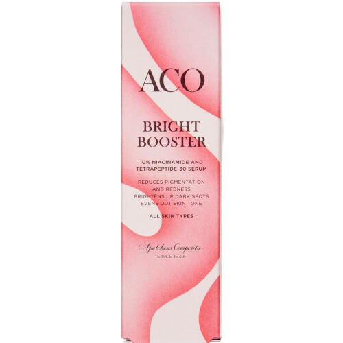 Køb ACO Bright Booster serum 30 ml online hos apotekeren.dk