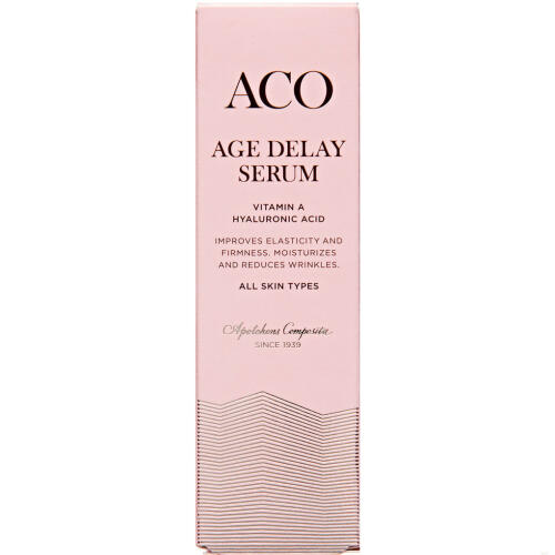 Køb ACO Face Age Delay Serum 30 ml online hos apotekeren.dk