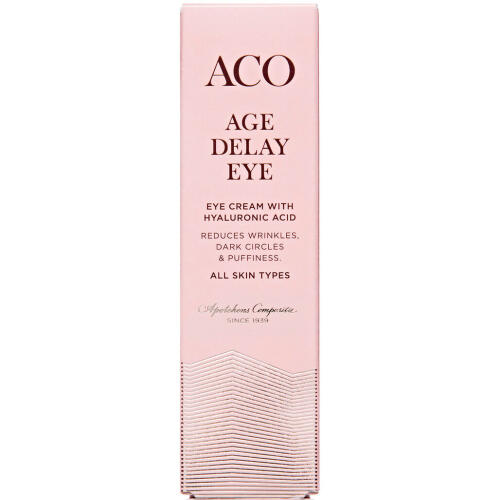 Køb ACO Face Age Delay Eye Cream 15 ml online hos apotekeren.dk