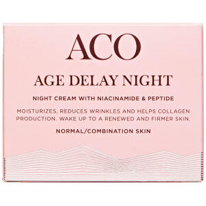 Køb ACO Age Delay Night Cream Normal Skin 50 ml online hos apotekeren.dk