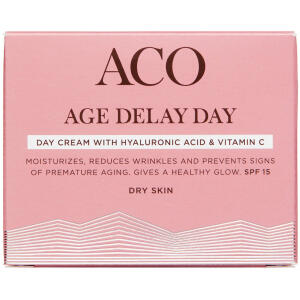 Køb ACO Age Delay Day Cream Dry Skin 50 ml online hos apotekeren.dk
