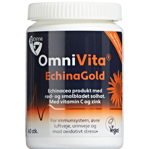 Køb Biosym OmniVita EchinaGold 60 stk. online hos apotekeren.dk