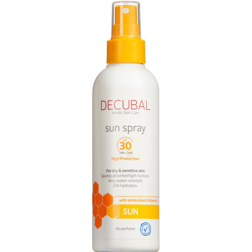 Køb Decubal Sun Spray SPF30 180 ml online hos apotekeren.dk