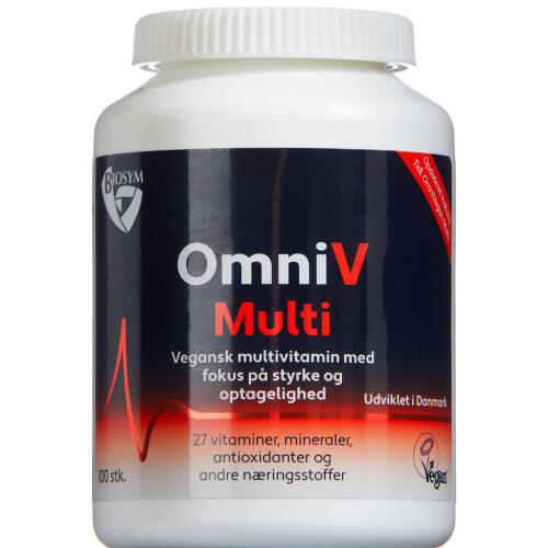Køb Biosym OmniV Multi 100 tabl. online hos apotekeren.dk