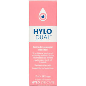 Køb Hylo Dual Øjndråber 10 ml online hos apotekeren.dk
