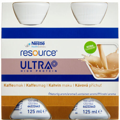 Køb Resource Ultra Kaffe 4x125 ml online hos apotekeren.dk