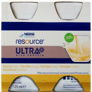 Køb Resource Ultra Vanilje 4x125 ml online hos apotekeren.dk