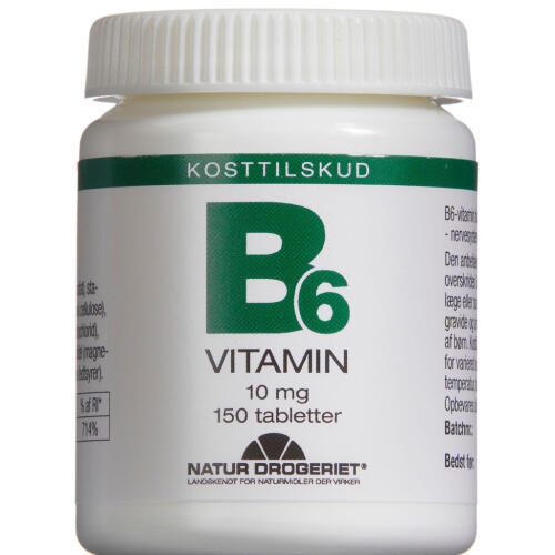 Køb B6-VITAMIN 10MG TABLETTER online hos apotekeren.dk