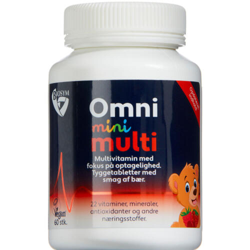 Køb Biosym OmniMini Multivitamin 60 stk. online hos apotekeren.dk