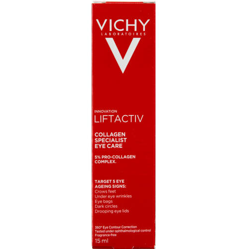 Køb Vichy Liftactiv Specialist Øjencreme 15 ml online hos apotekeren.dk