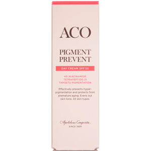Køb ACO Anti pigment dagcream SPF50 online hos apotekeren.dk