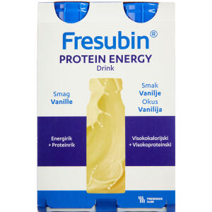 Køb Fresubin Protein Energy Vanille Drink 4x200 ml online hos apotekeren.dk