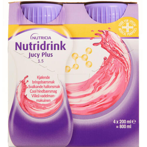 Køb NUTRIDRINK JUCY PLUS COOL HIND online hos apotekeren.dk