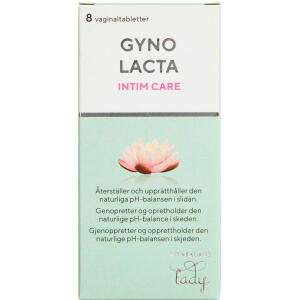 Køb Gyno Lacta Vaginal Tabletter 8 stk. online hos apotekeren.dk