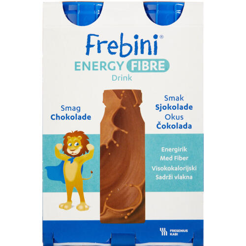 Køb Frebini Energy Fibre Chokolade 4 x 200 ml online hos apotekeren.dk