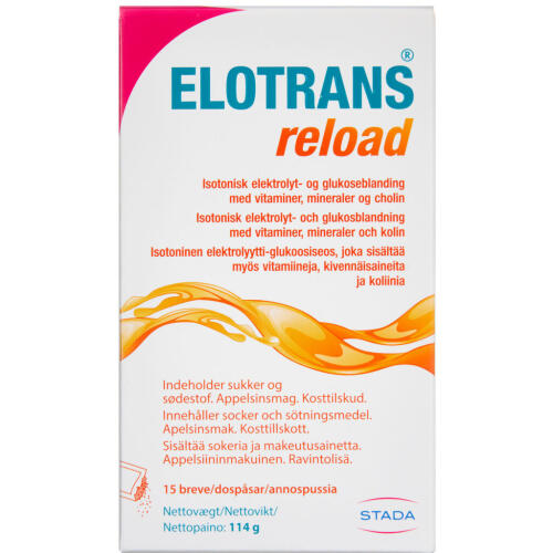 Køb ELOTRANS RELOAD PULVER POSER online hos apotekeren.dk