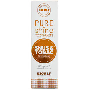 Køb Ekulf Pure Shine Tandpasta 75ml. online hos apotekeren.dk
