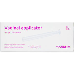 Køb Medintim Vaginal applikator - velegnet til gel eller creme, 3 stk.  online hos apotekeren.dk