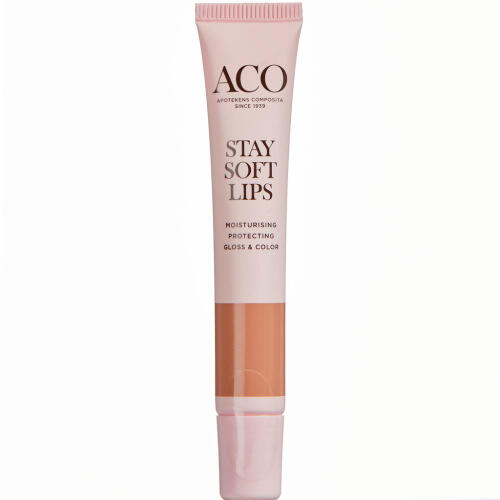 Køb Aco Stay Stoft Lips Caramel Nude 12 ml. online hos apotekeren.dk