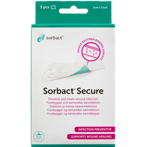 Køb SORBACT SECURE PLASTER online hos apotekeren.dk