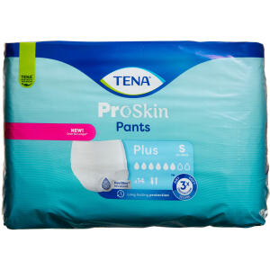 Køb TENA PANTS PLUS STR SMALL online hos apotekeren.dk