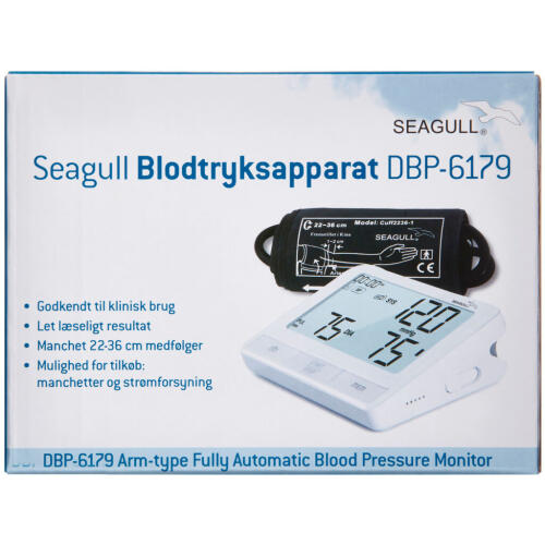 Køb SEAGULL BLODTRYKSAPP.OVERARM online hos apotekeren.dk