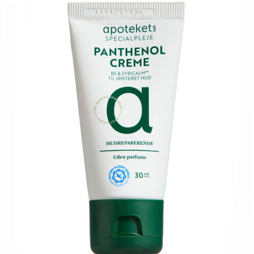 Køb APOTEKETS PANTHENOL CREME online hos apotekeren.dk
