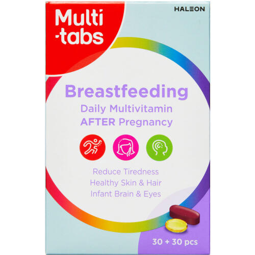 Køb MULTI-TABS BREASTFEEDING KAPS online hos apotekeren.dk