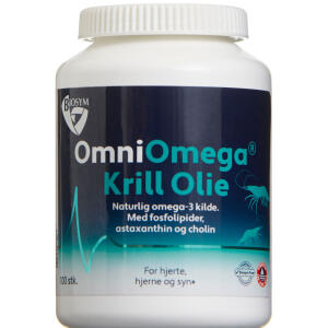 Køb Biosym OmniOmega Krill Olie 100 stk. online hos apotekeren.dk