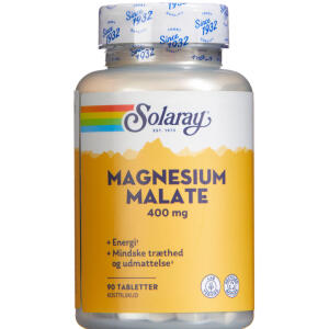 Køb SOLARAY MAGNESIUM MALATE online hos apotekeren.dk