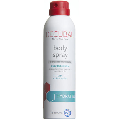 Køb DECUBAL HYDRATING BODY SPRAY online hos apotekeren.dk