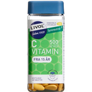 Køb LIVOL C-VITAMIN online hos apotekeren.dk