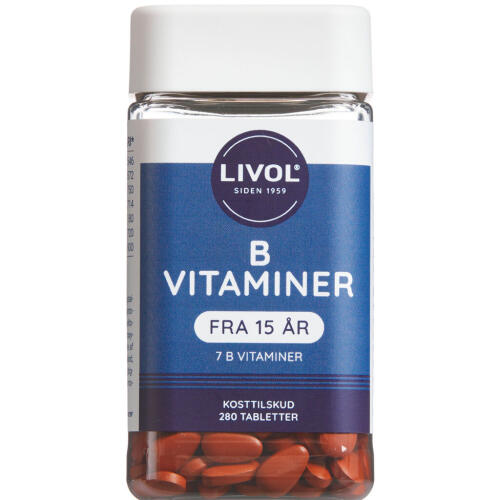 Køb LIVOL B-VITAMIN TABL online hos apotekeren.dk