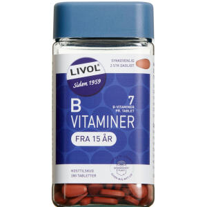 Køb LIVOL B-VITAMIN online hos apotekeren.dk