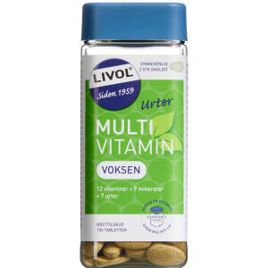 Køb LIVOL MULTIVIT. M.URTER TABL online hos apotekeren.dk