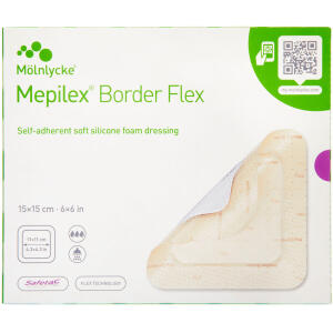 Køb MEPILEX BORDER FLEX 15X15CM online hos apotekeren.dk