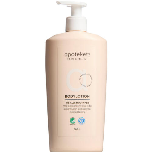 Køb Apotekets Bodylotion Uparfumeret 500 ml. online hos apotekeren.dk