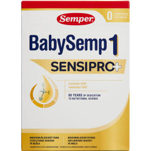 Køb Babysemp 1 Sensipro modermælkserstatningspulver 700 g online hos apotekeren.dk