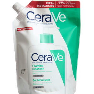 Køb CeraVe foaming cleanser Refill 473 ml online hos apotekeren.dk