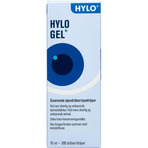 Køb HYLO GEL ØJENDRÅBER online hos apotekeren.dk