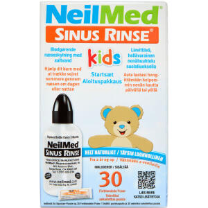 Køb NEILMED SINUS RINSE KIDS 30 online hos apotekeren.dk