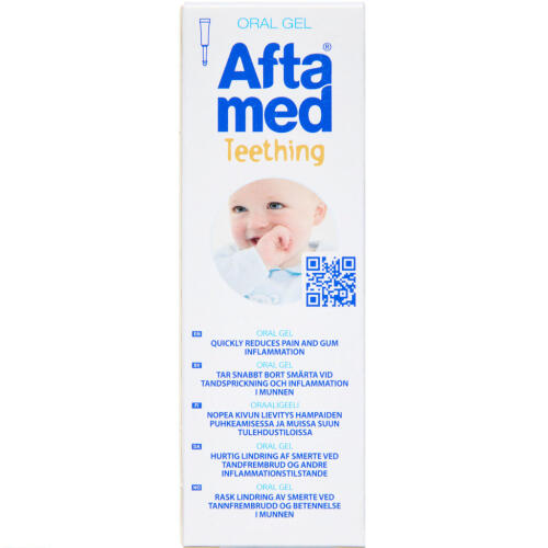 Køb Aftamed Teething Gel 10 ml online hos apotekeren.dk